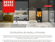 Tablet Screenshot of dovreiberica.com